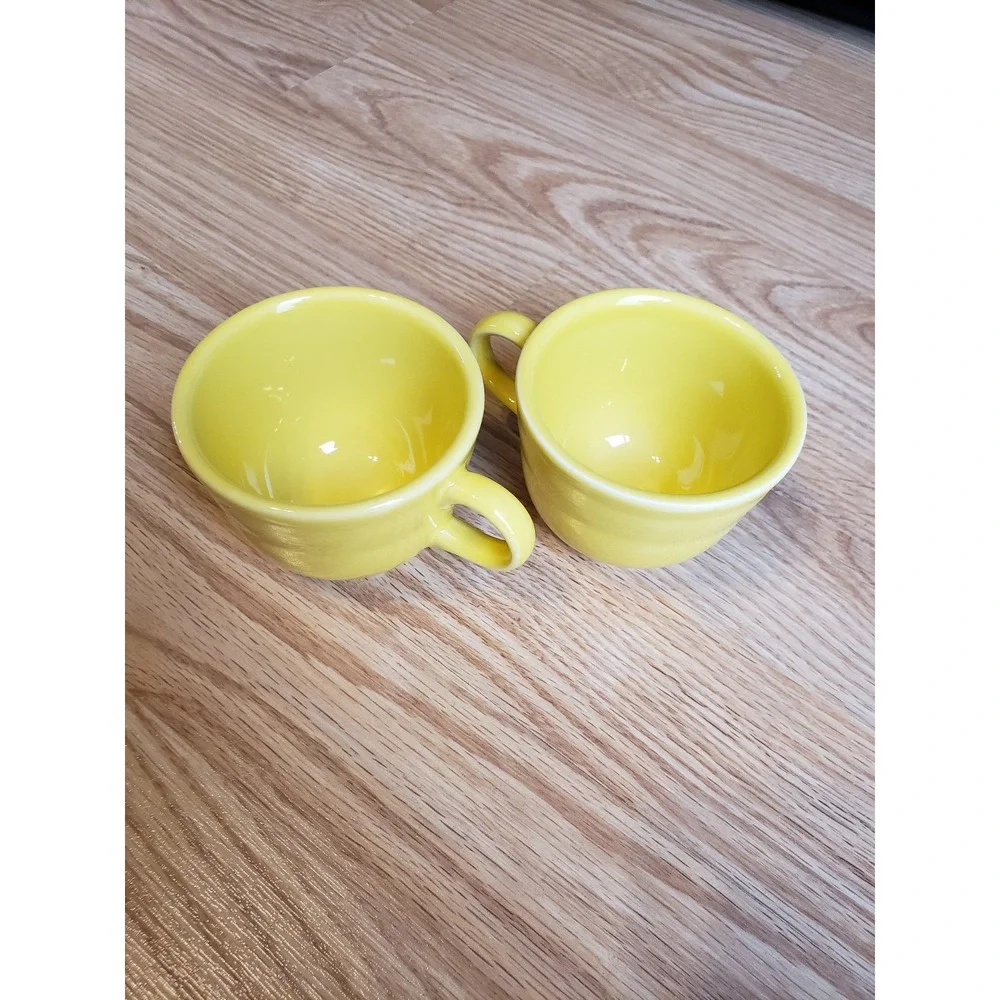 Fiestaware Tea Coffee Cup Yellow‎